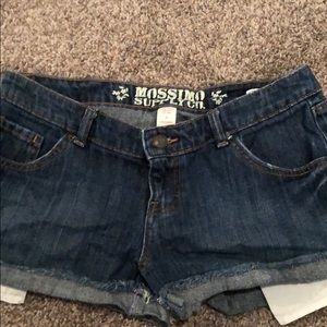 Juniors jean shorts